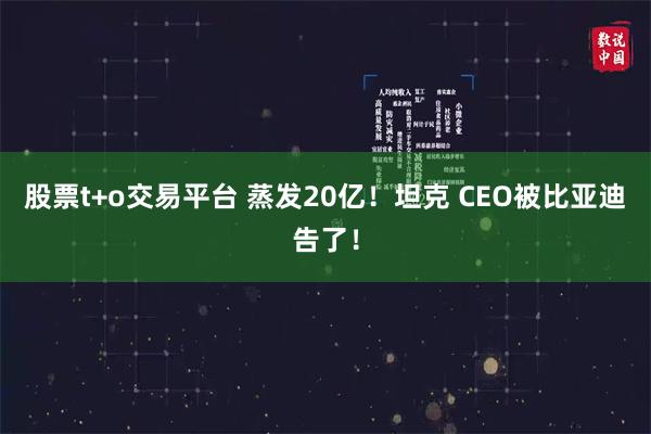 股票t+o交易平台 蒸发20亿！坦克 CEO被比亚迪告了！